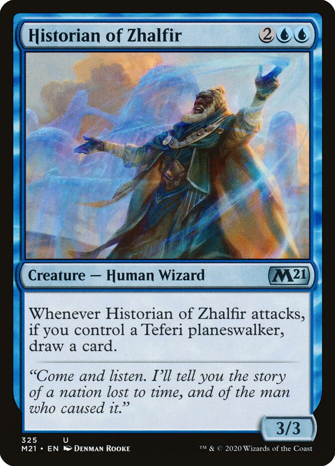 Historian of Zhalfir — Core Set 2021 325/397