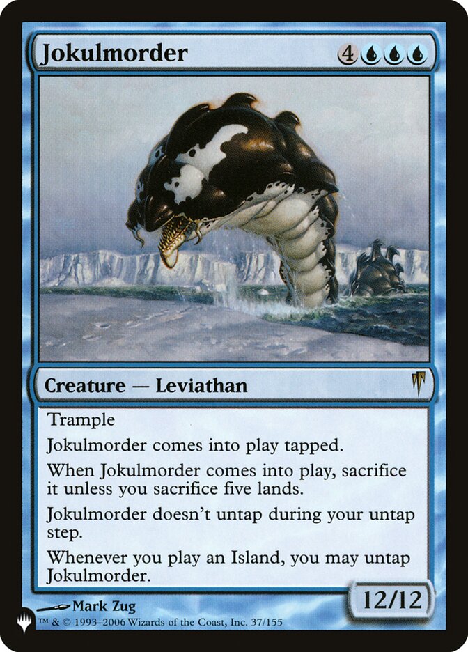 Jokulmorder — The List CSP-37/5581