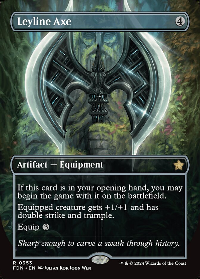 Leyline Axe — Foundations 353/771