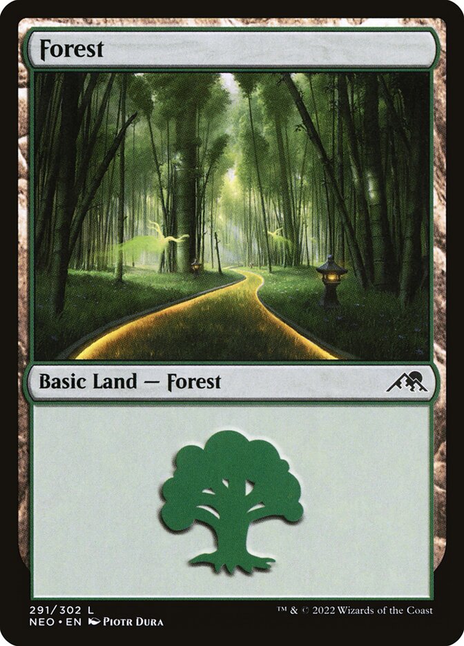 Forest — Kamigawa: Neon Dynasty 291/531