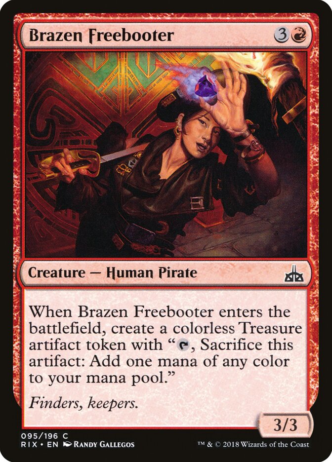 Brazen Freebooter — Rivals of Ixalan 95/205