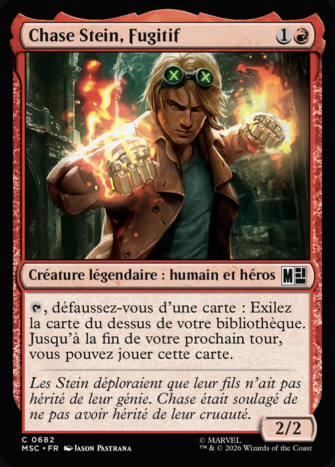 Chase Stein, Fugitif — Marvel Super Heroes Commander 682/866