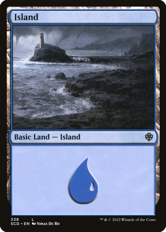 Island — Starter Commander Decks 338/352