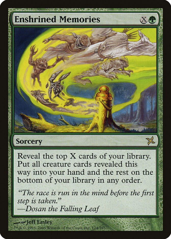 Enshrined Memories — Betrayers of Kamigawa 124/165