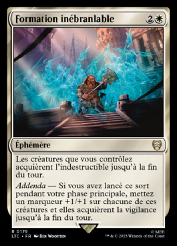 Formation inébranlable — Tales of Middle-earth Commander 179/591