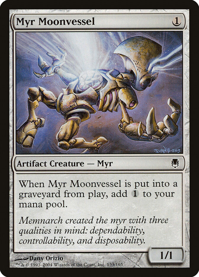 Myr Moonvessel — Darksteel 133/165