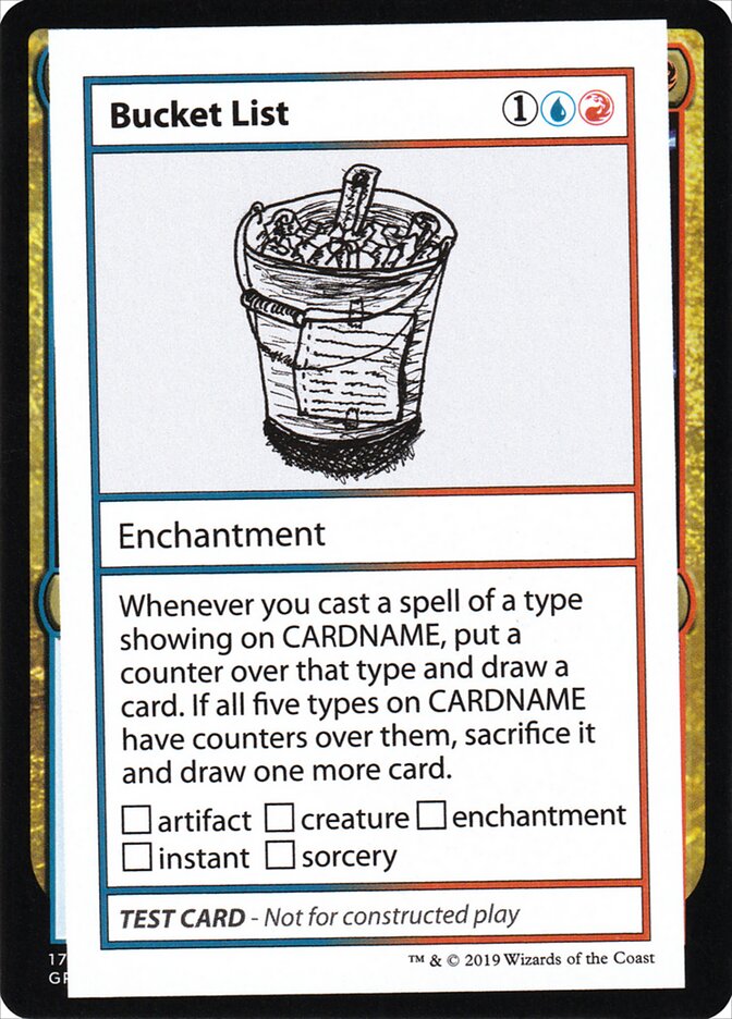 Bucket List — Mystery Booster Playtest Cards 2021 89/121