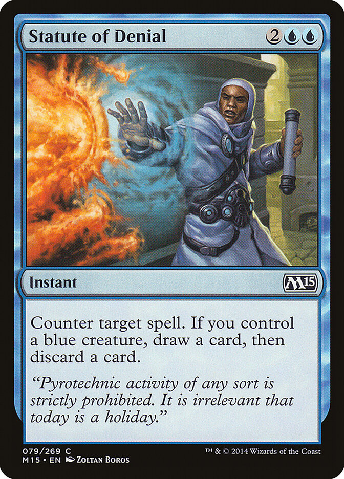 Déni statutaire — Magic 2015 79/284