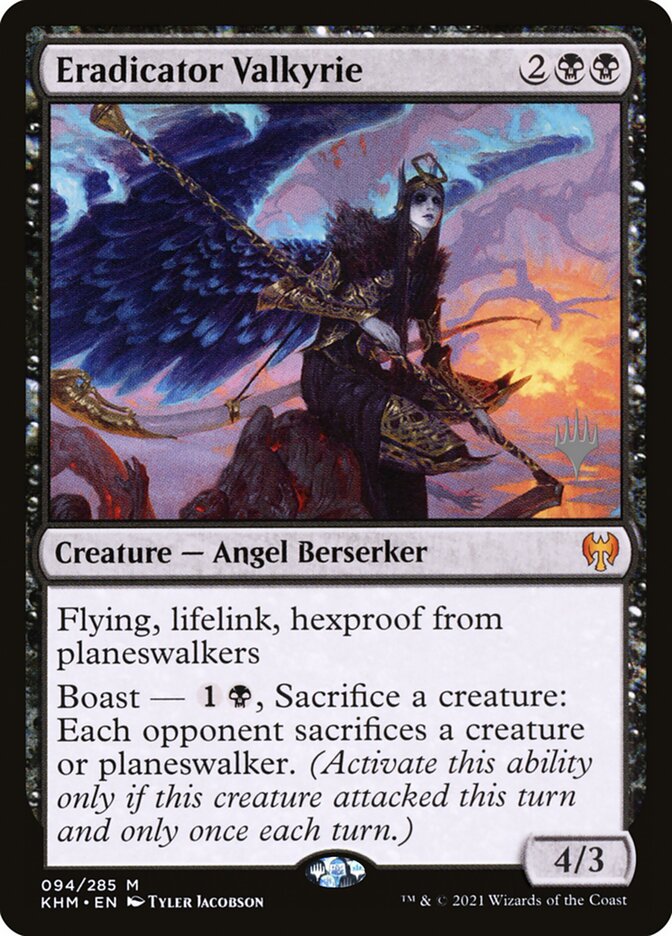 Eradicator Valkyrie — Kaldheim Promos 94p/158