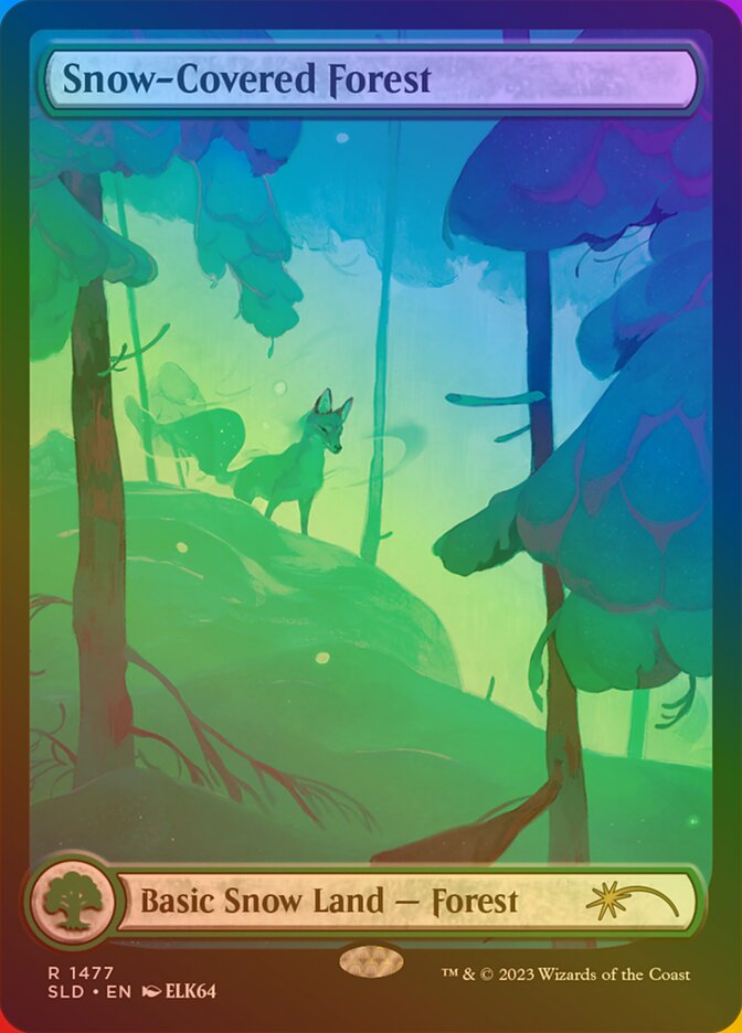 Snow-Covered Forest — Secret Lair Drop 1477★/2754