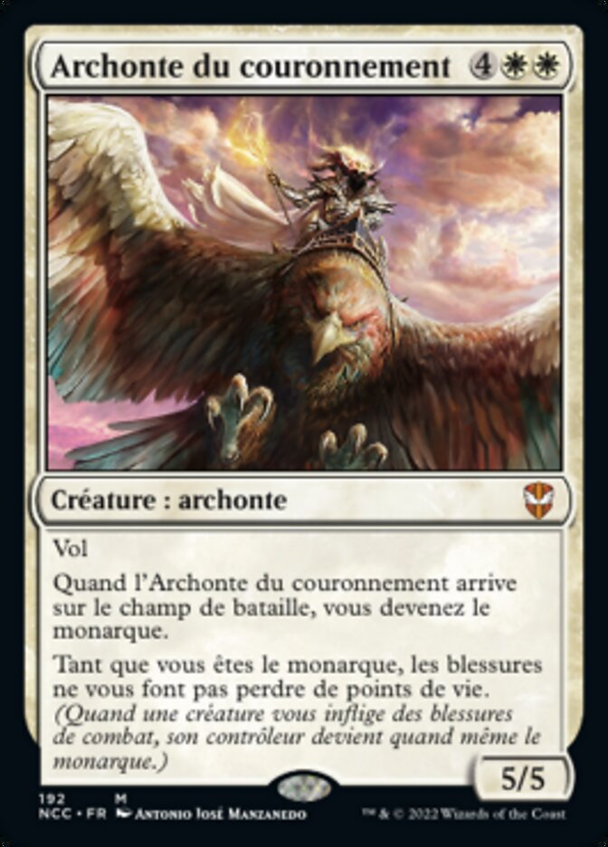 Archonte du couronnement — New Capenna Commander 192/447