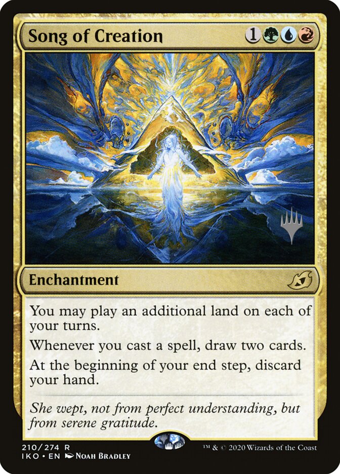 Song of Creation — Ikoria: Lair of Behemoths Promos 210p/137
