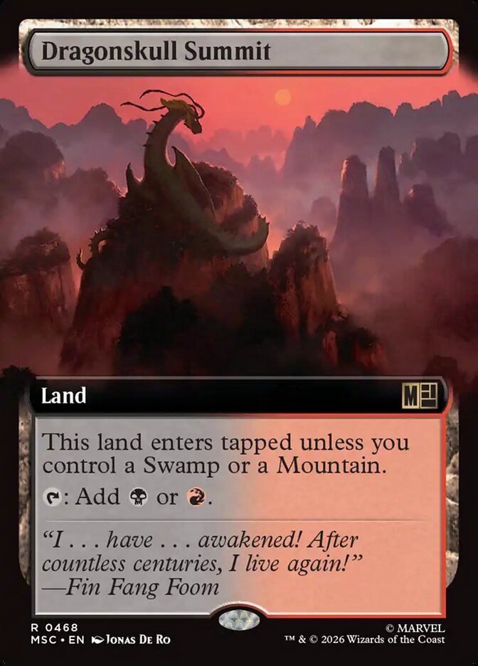 Dragonskull Summit — Marvel Super Heroes Commander 468/866