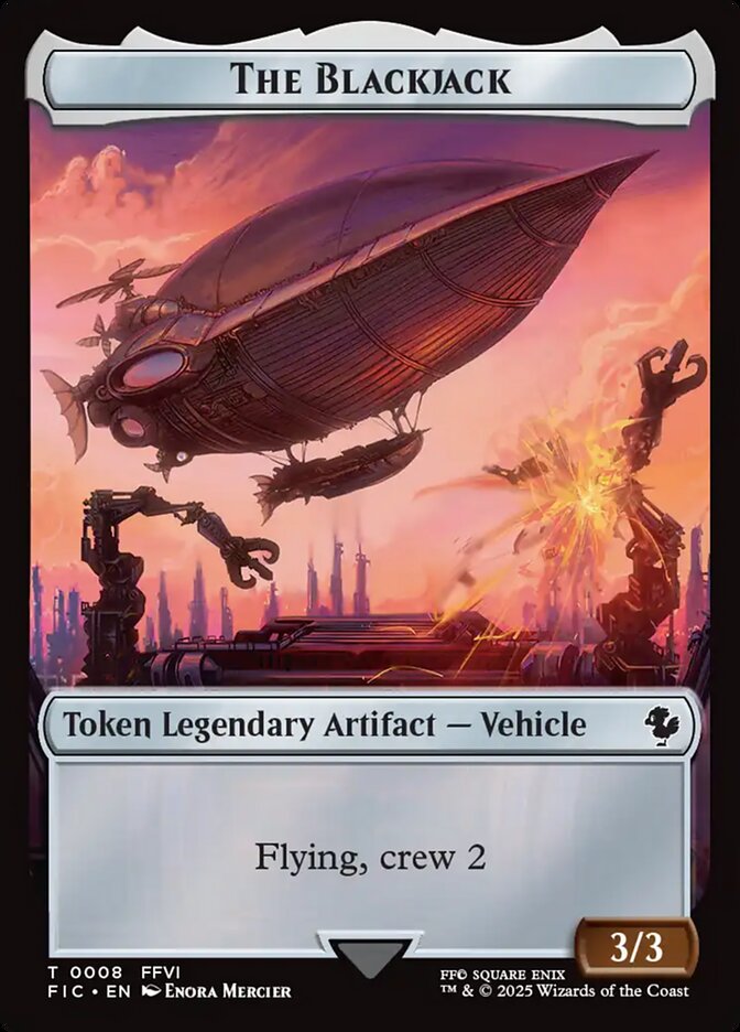 The Blackjack — Final Fantasy Commander Tokens 8/11