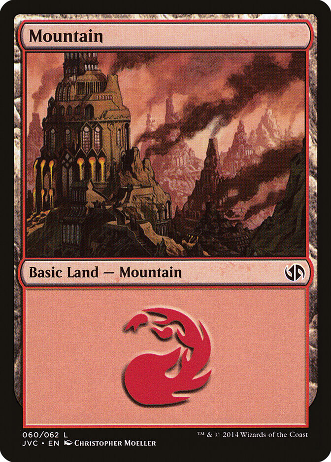 Mountain — Duel Decks Anthology: Jace vs. Chandra 60/62