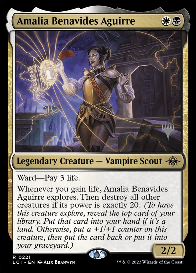 Amalia Benavides Aguirre — The Lost Caverns of Ixalan Promos 221p/136