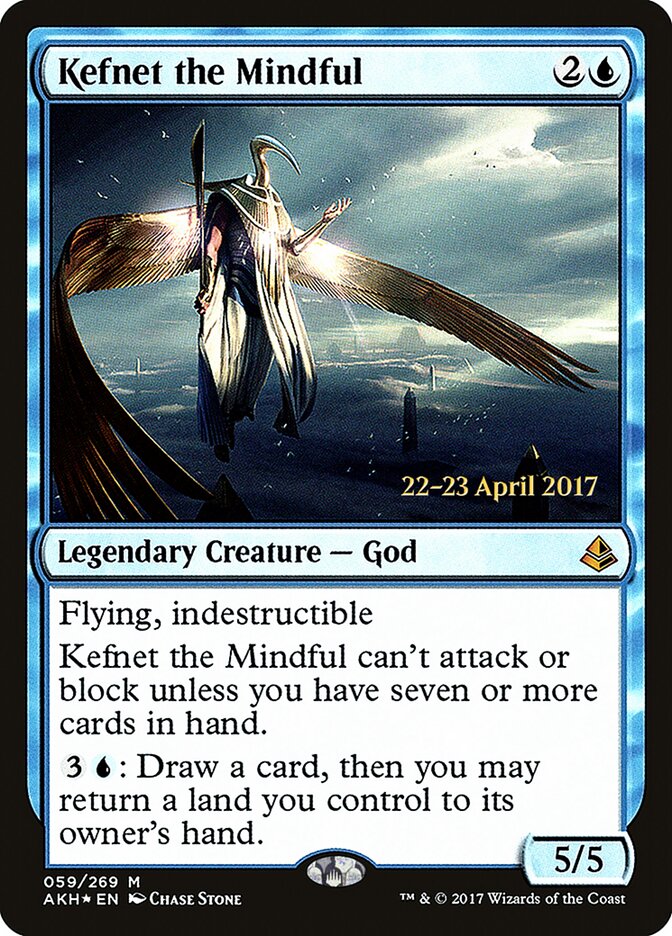 Kefnet the Mindful — Amonkhet Promos 59s/77