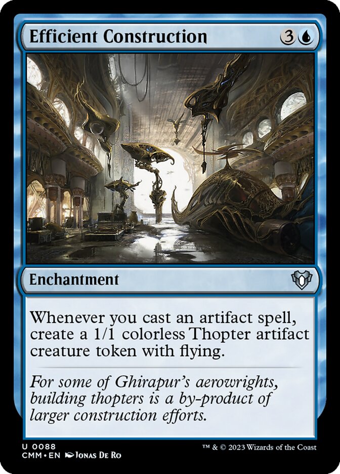 Efficient Construction — Commander Masters 88/1067