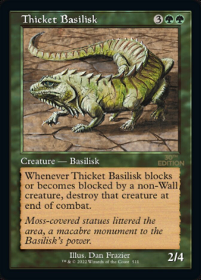 Thicket Basilisk — 30th Anniversary Edition 511/594