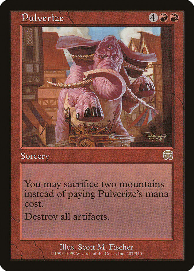 Pulverize — Mercadian Masques 207/350