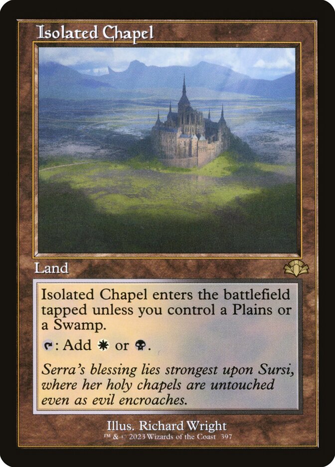 Isolated Chapel — Dominaria Remastered 397/457