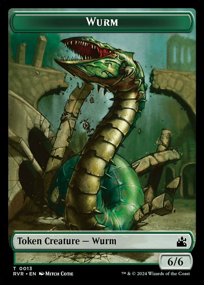 Wurm — Ravnica Remastered Tokens 13/20