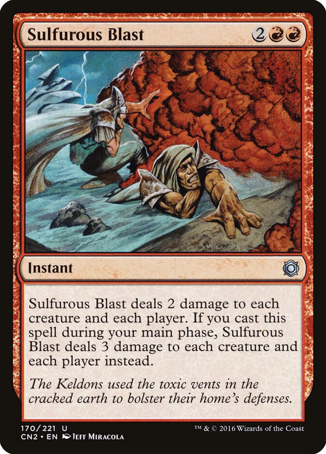 Sulfurous Blast — Conspiracy: Take the Crown 170/222