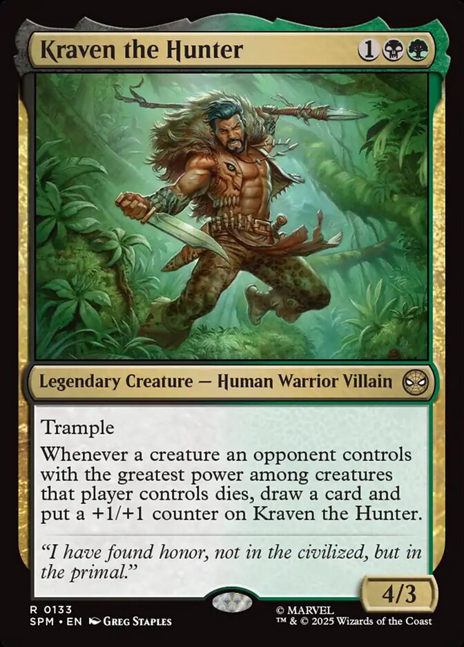 Kraven the Hunter — Marvel's Spider-Man 133/286