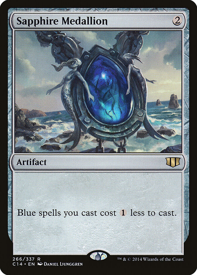 Sapphire Medallion — Commander 2014 266/337