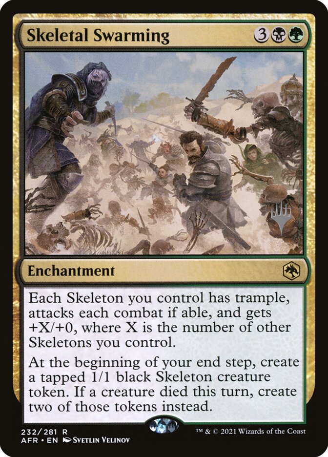 Skeletal Swarming — Adventures in the Forgotten Realms Promos 232p/241