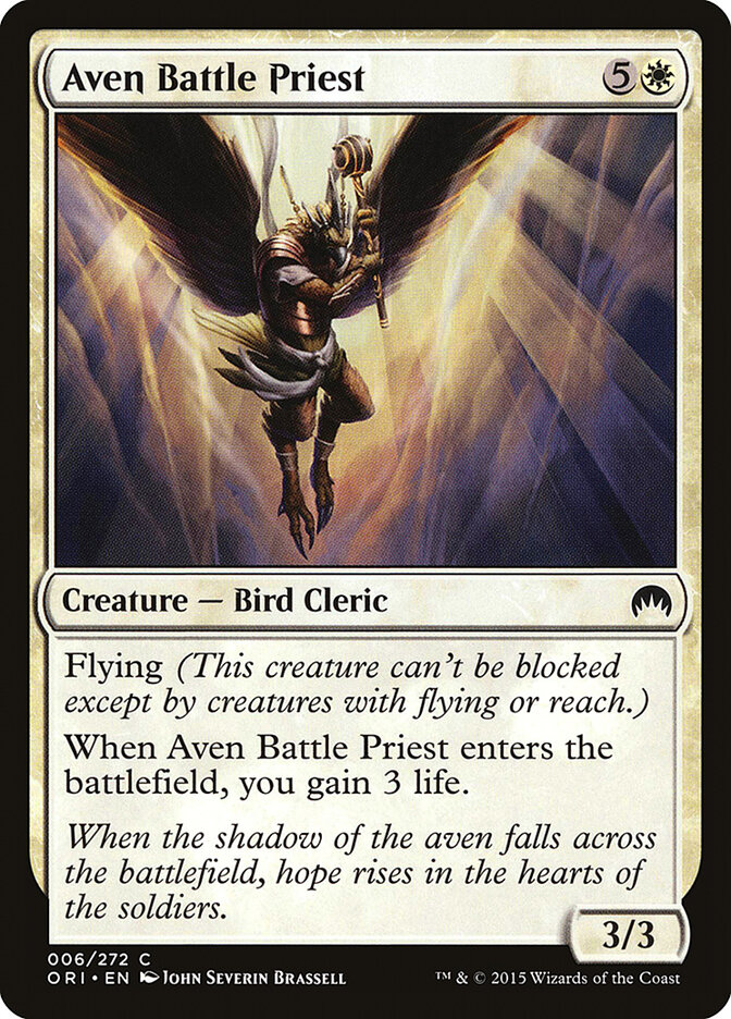 Aven Battle Priest — Magic Origins 6/288