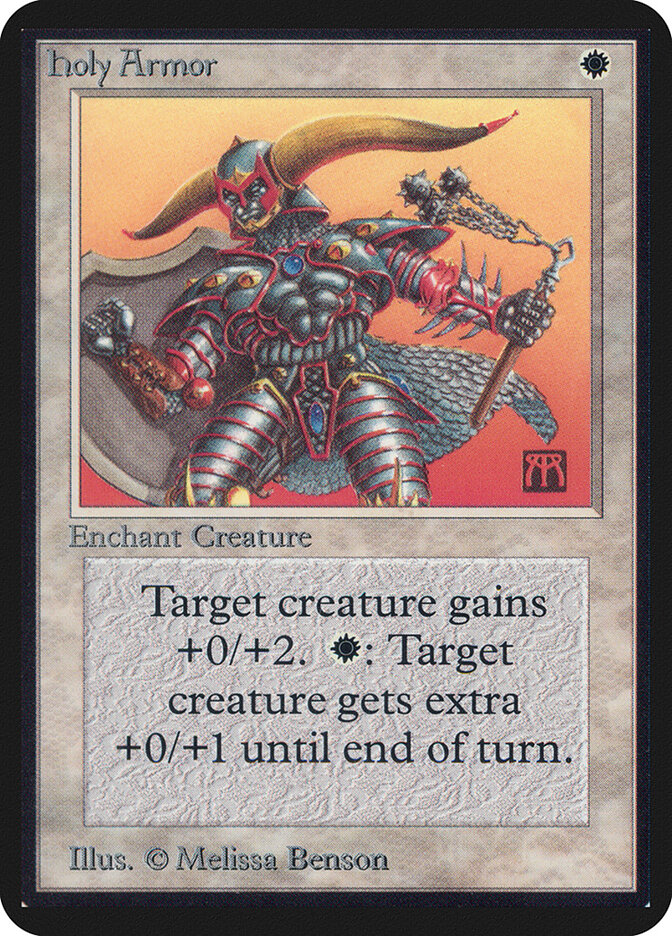 Holy Armor — Limited Edition Alpha 23/295