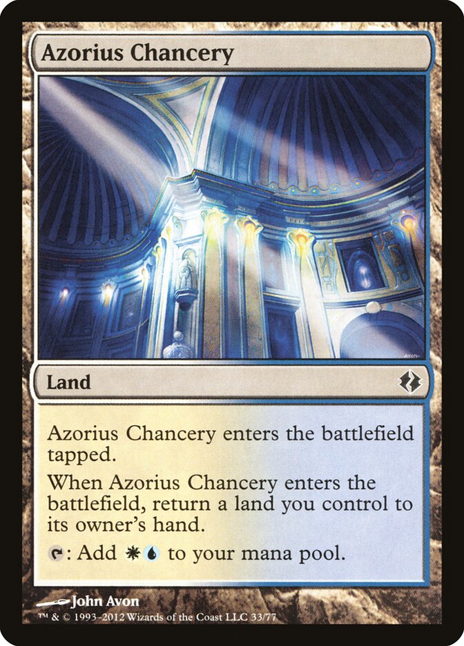 Azorius Chancery — Duel Decks: Venser vs. Koth 33/77