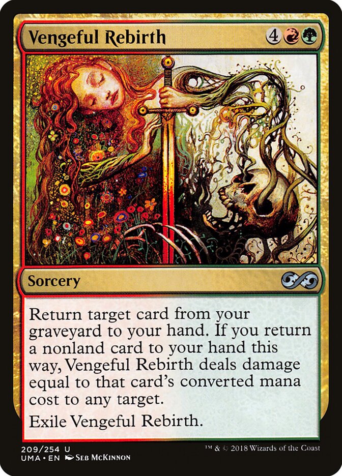 Vengeful Rebirth — Ultimate Masters 209/254