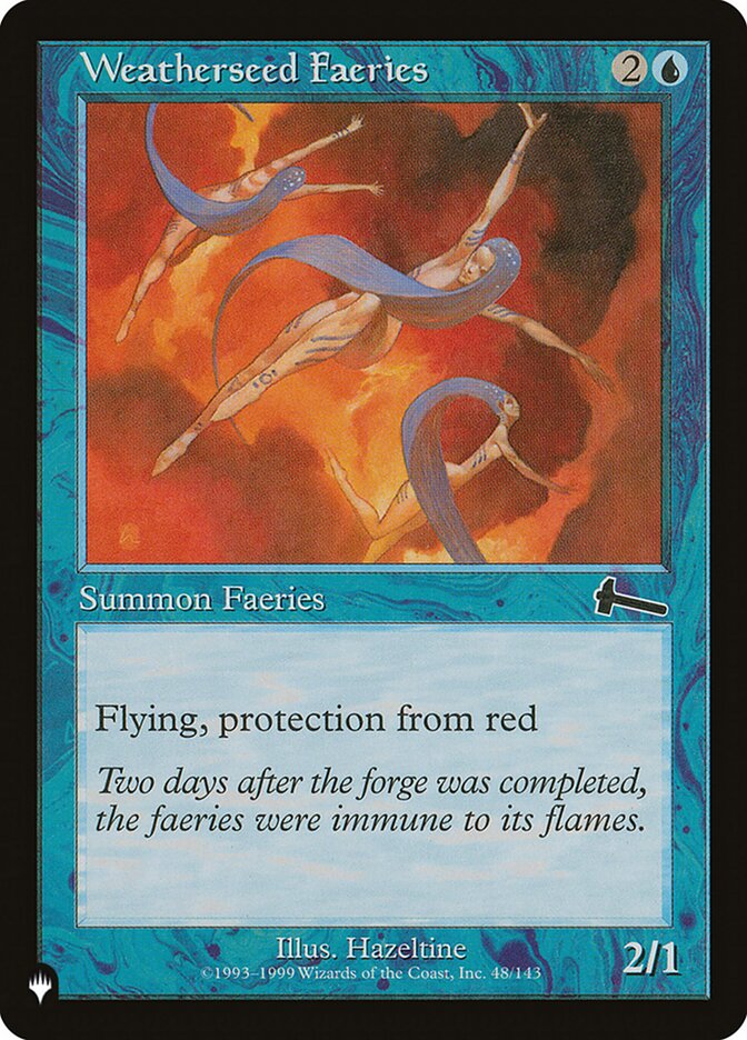 Weatherseed Faeries — The List ULG-48/5581