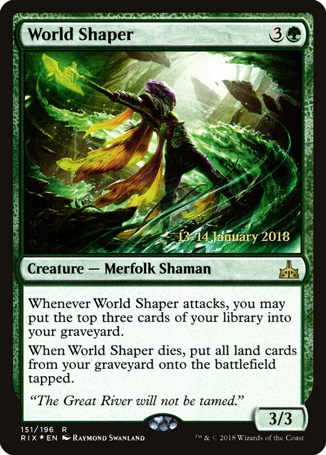 World Shaper — Rivals of Ixalan Promos 151s/98