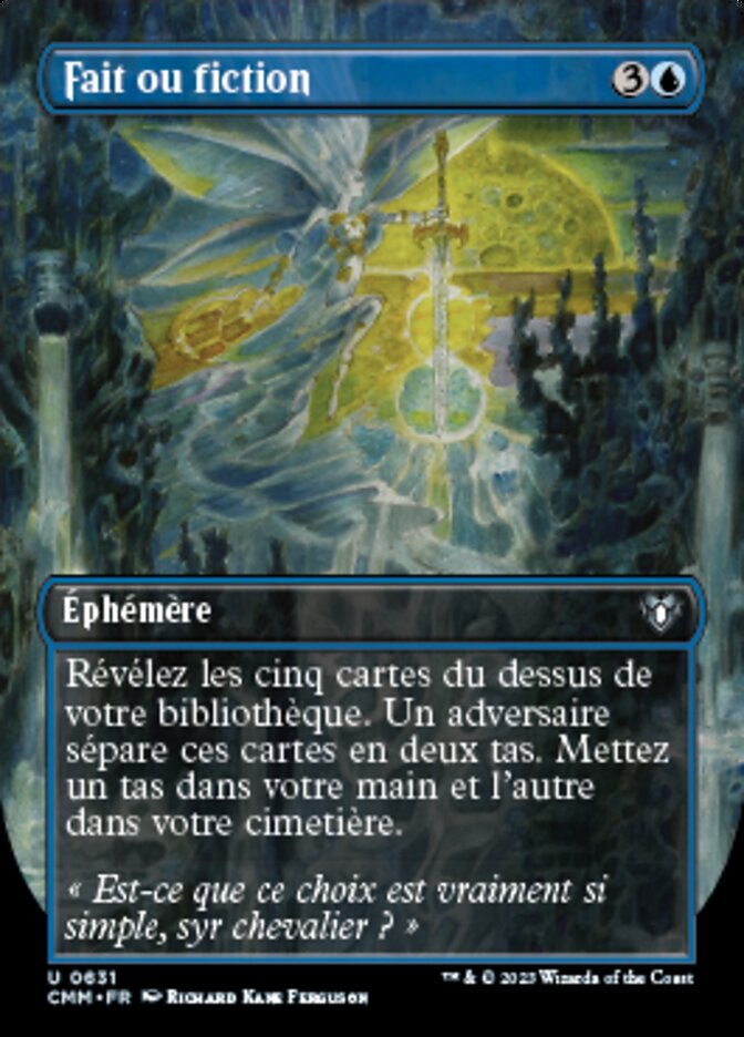 Fait ou fiction — Commander Masters 631/1067