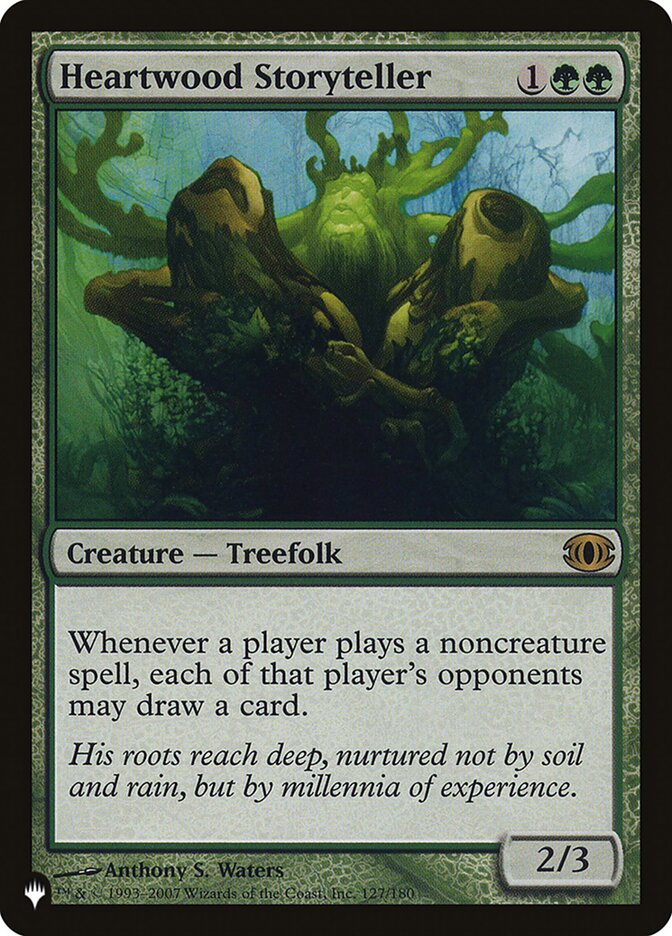 Heartwood Storyteller — The List FUT-127/5581