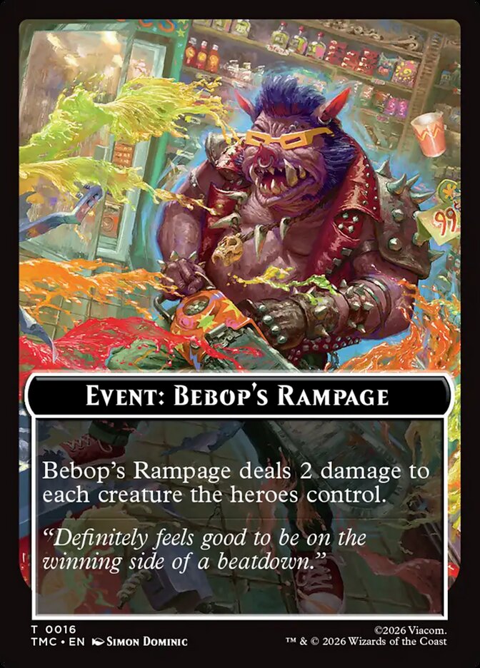 Event: Bebop's Rampage — Teenage Mutant Ninja Turtles Eternal Tokens 16/31