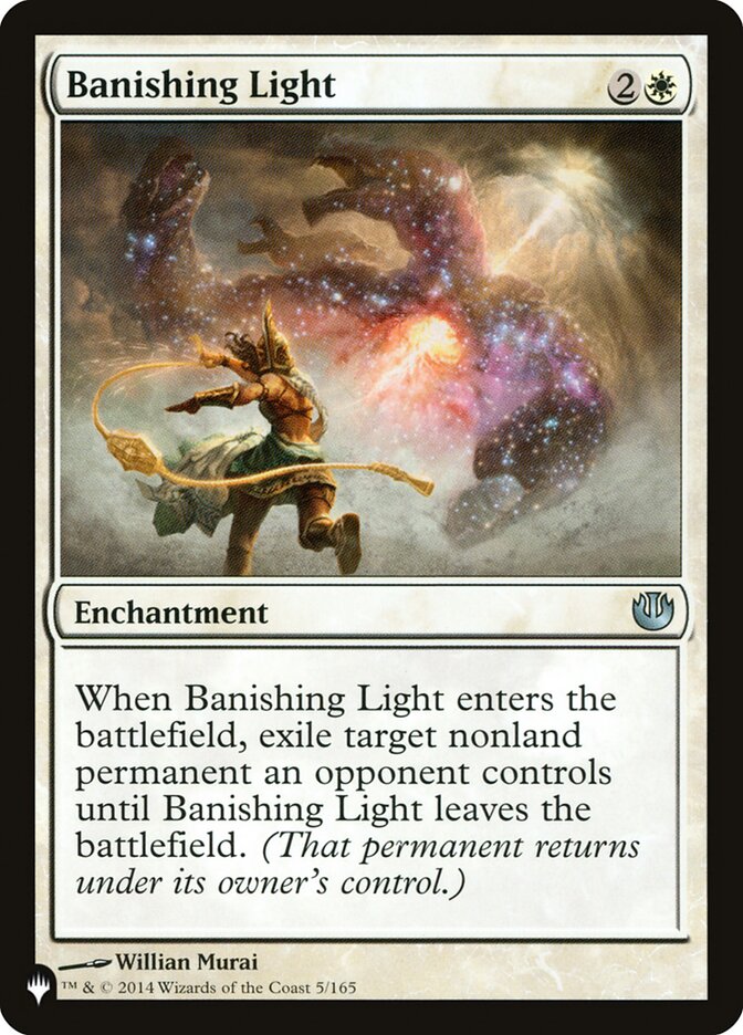 Banishing Light — The List JOU-5/5581