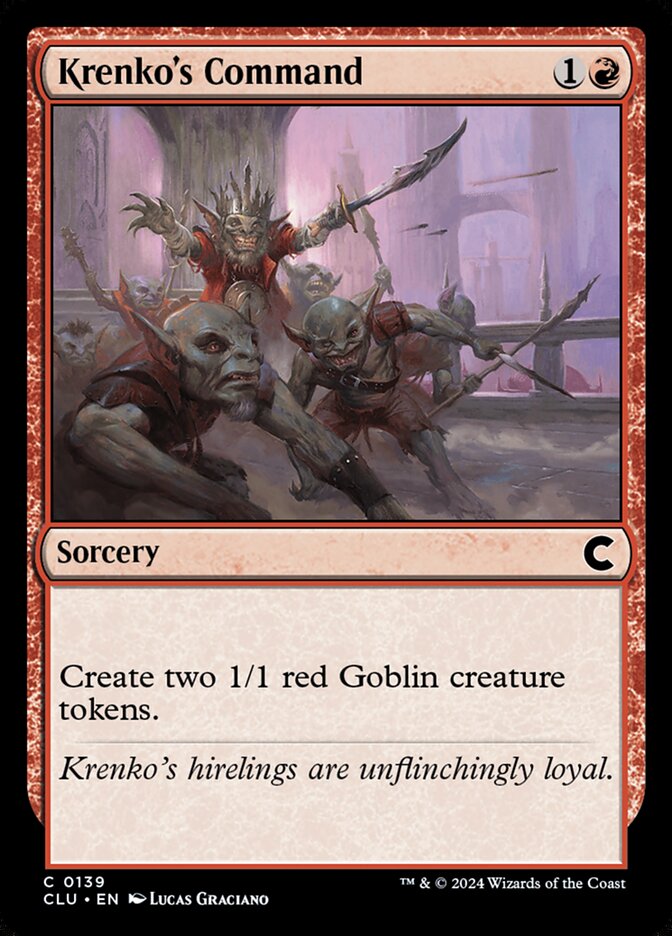 Krenko's Command — Ravnica: Clue Edition 139/284