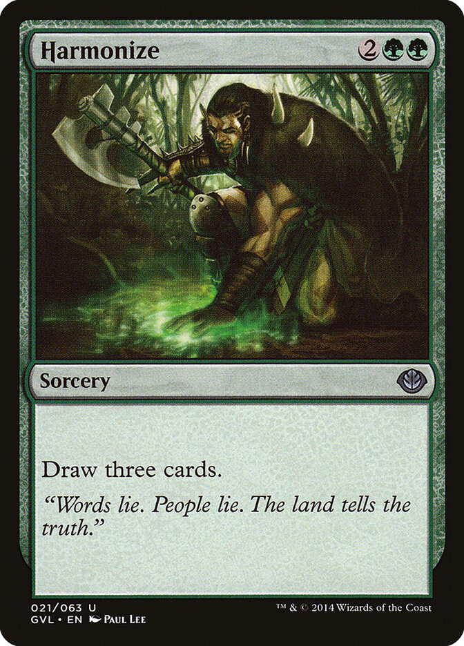 Harmonize — Duel Decks Anthology: Garruk vs. Liliana 21/63