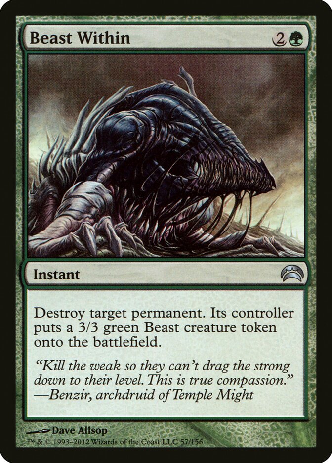 Beast Within — Planechase 2012 57/156
