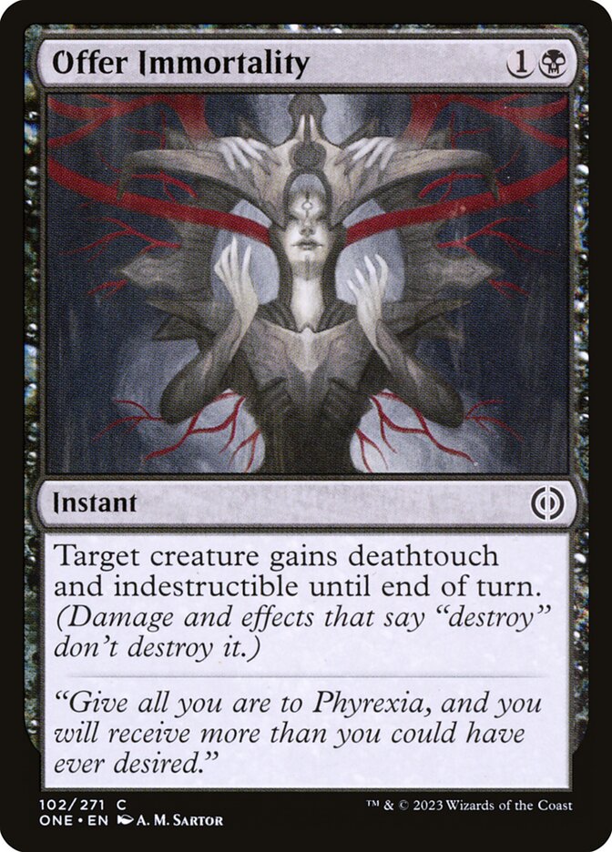 Offrir l'immortalité — Phyrexia: All Will Be One 102/479