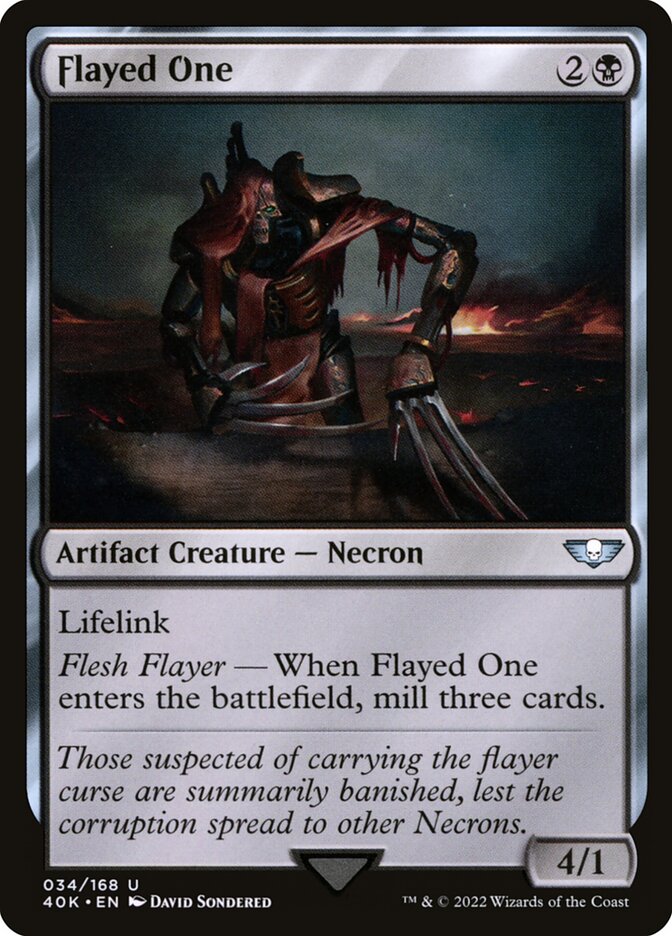 Flayed One — Warhammer 40,000 Commander 34/617