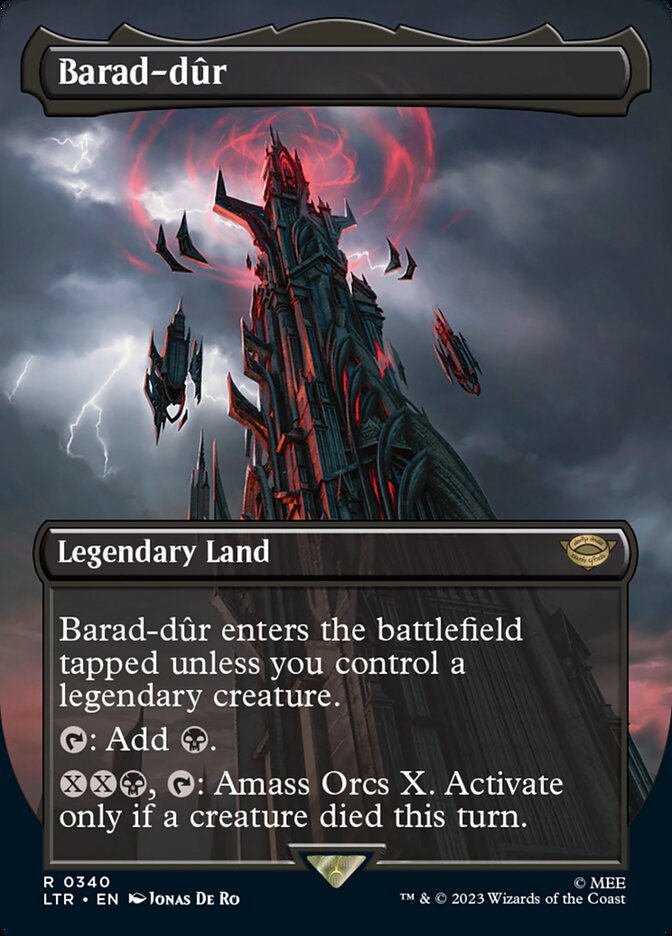 Barad-dûr — The Lord of the Rings: Tales of Middle-earth 340/856