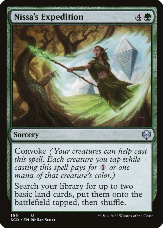 Nissa's Expedition — Starter Commander Decks 199/352
