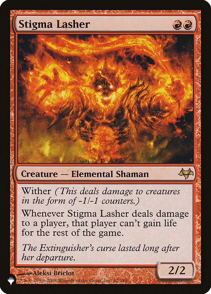 Stigma Lasher — The List EVE-62/5581