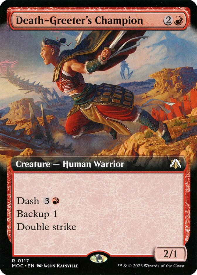 Death-Greeter's Champion — March of the Machine Commander 117/450