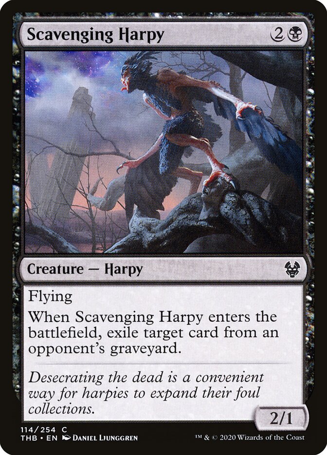 Scavenging Harpy — Theros Beyond Death 114/358